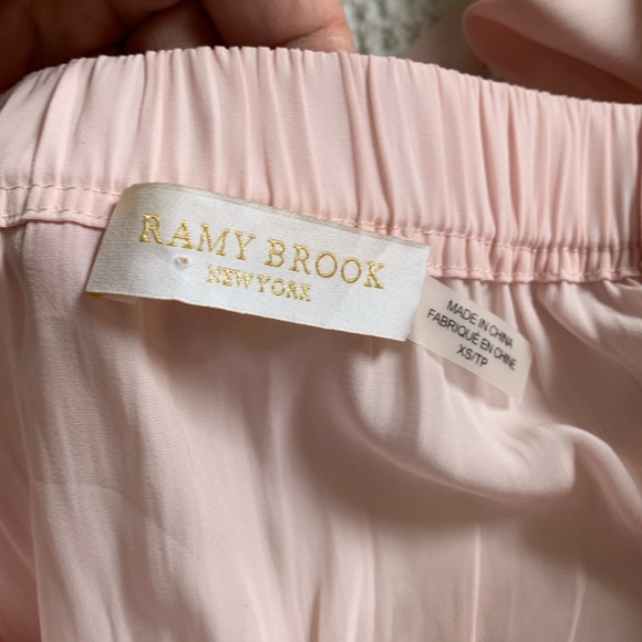 Ramy Brook Mackenzy Midi Summer Dress Powder Pink Extra Small (US4) - Picture 7 of 14